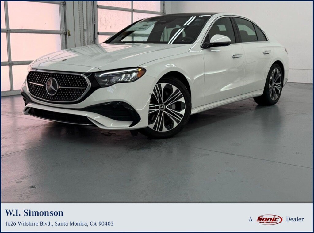 New 2027 Mercedes-Benz E-Class Sedan