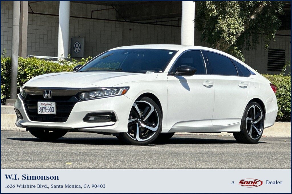 Used 2019 Honda Accord Sport 1.5T Sedan