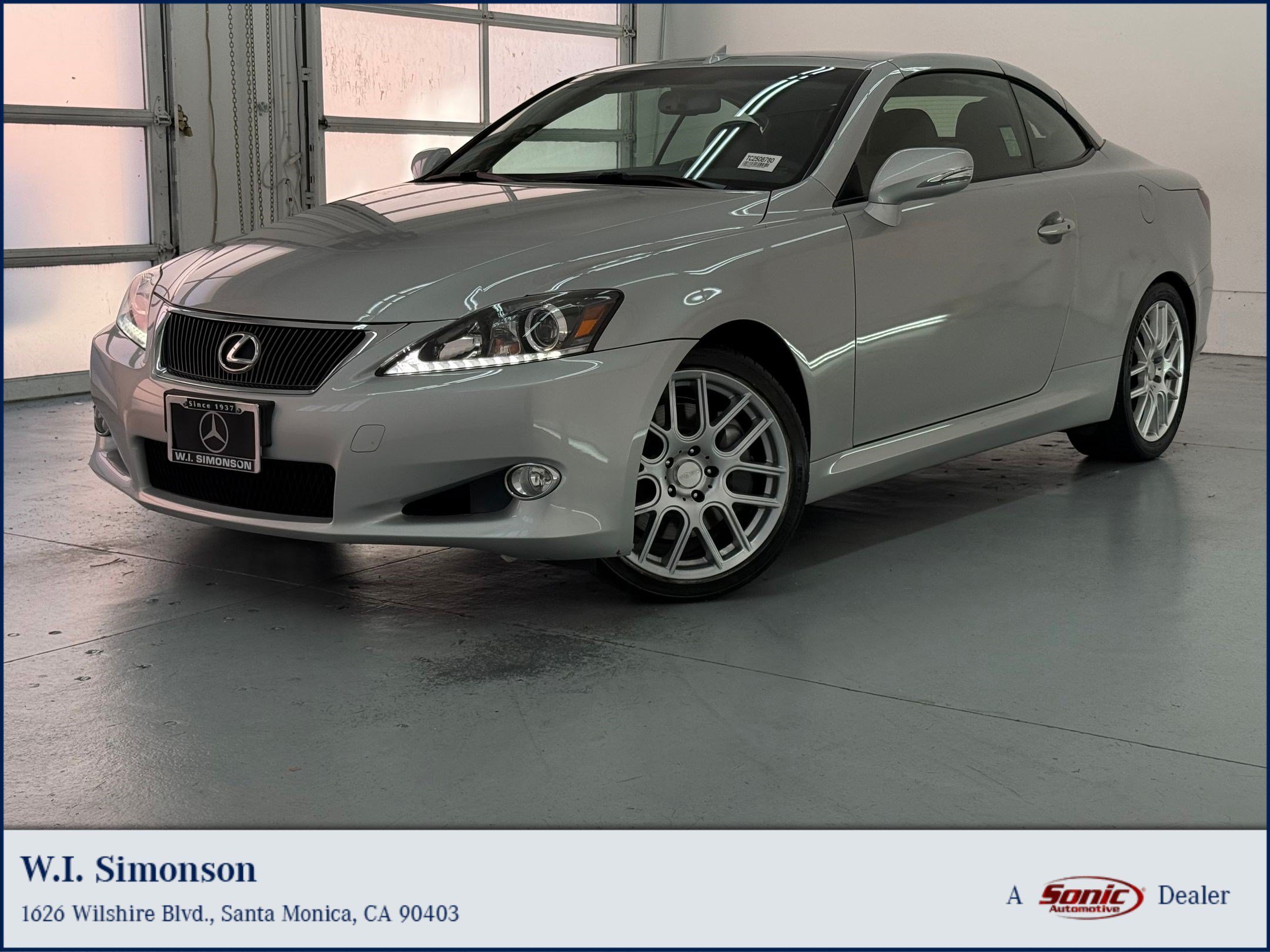 Used 2012 Lexus IS 350C IS 350C (2dr Conv) Convertible
