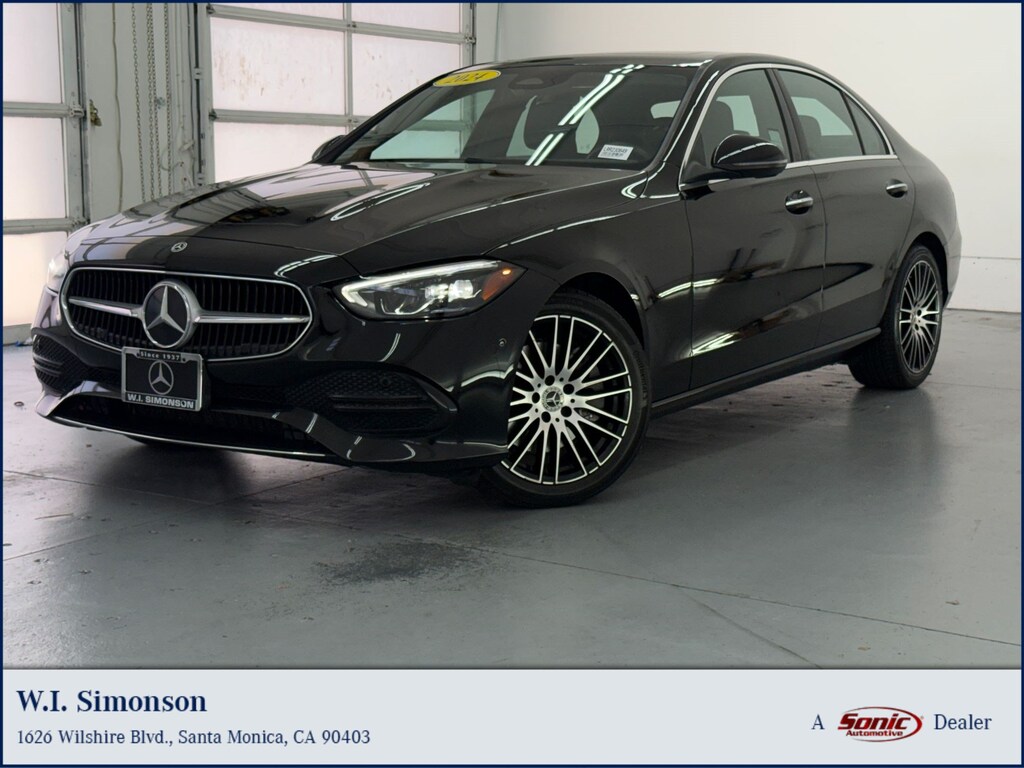 Certified 2024 Mercedes-Benz C-Class C 300 Sedan