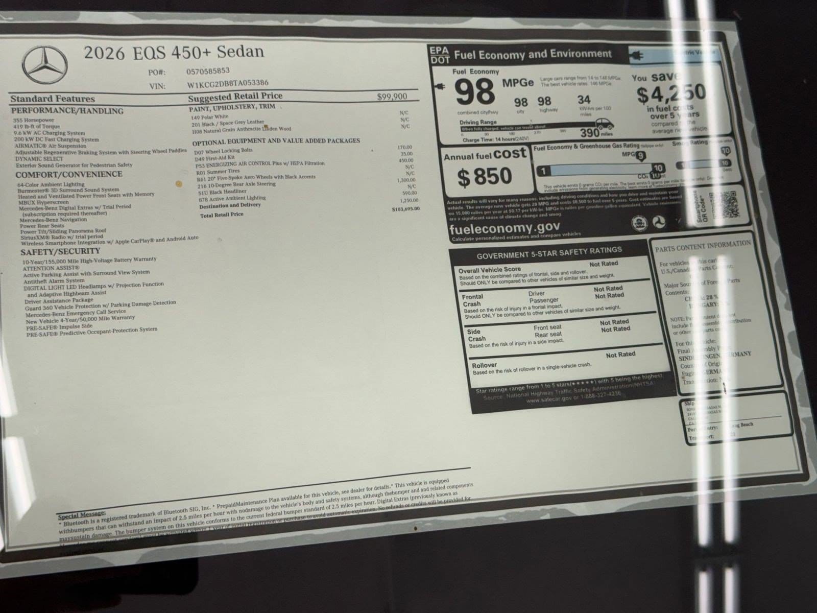 2026 Mercedes-Benz EQS Base - Photo 33