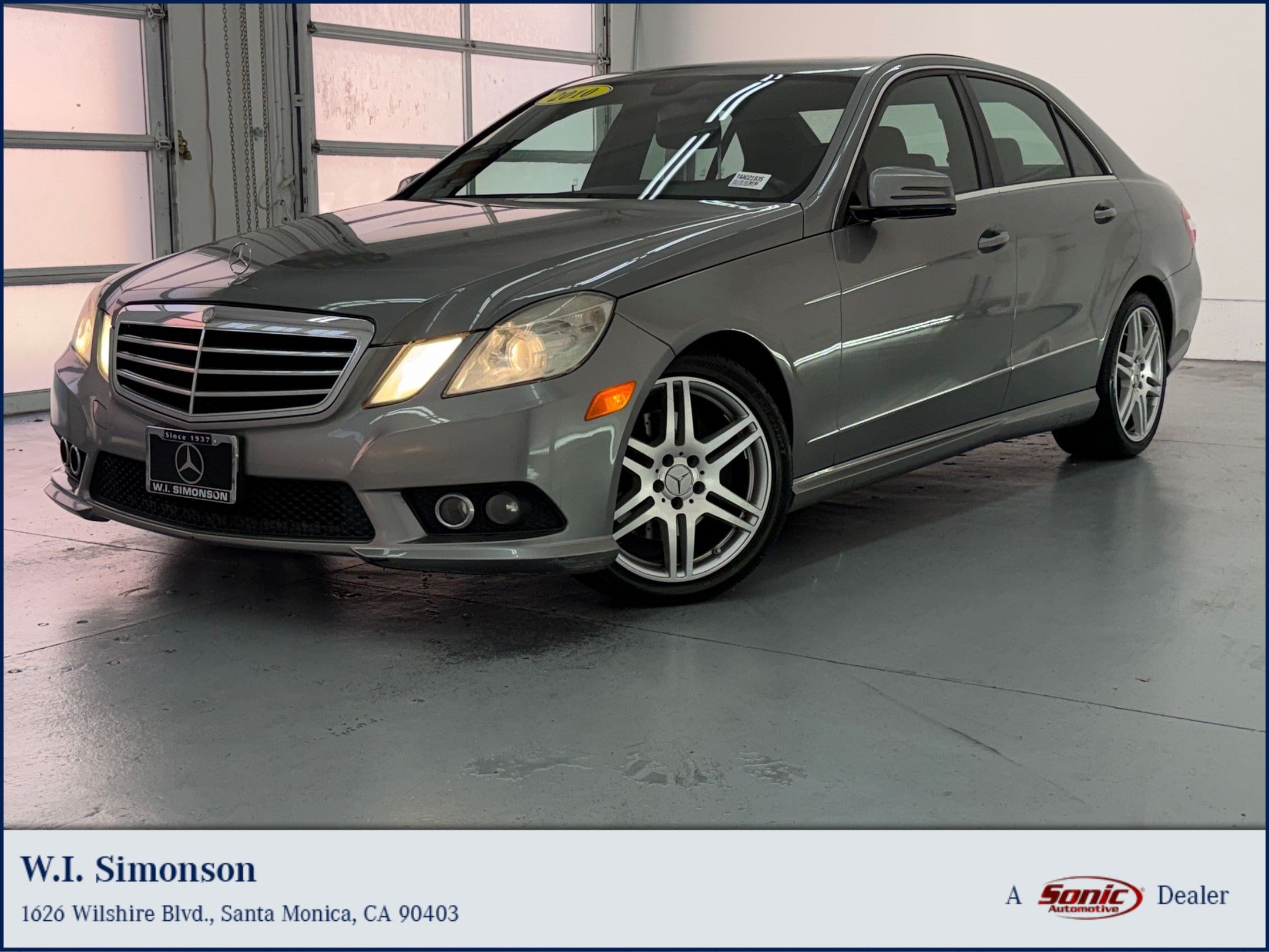 2010 Mercedes-Benz E-Class