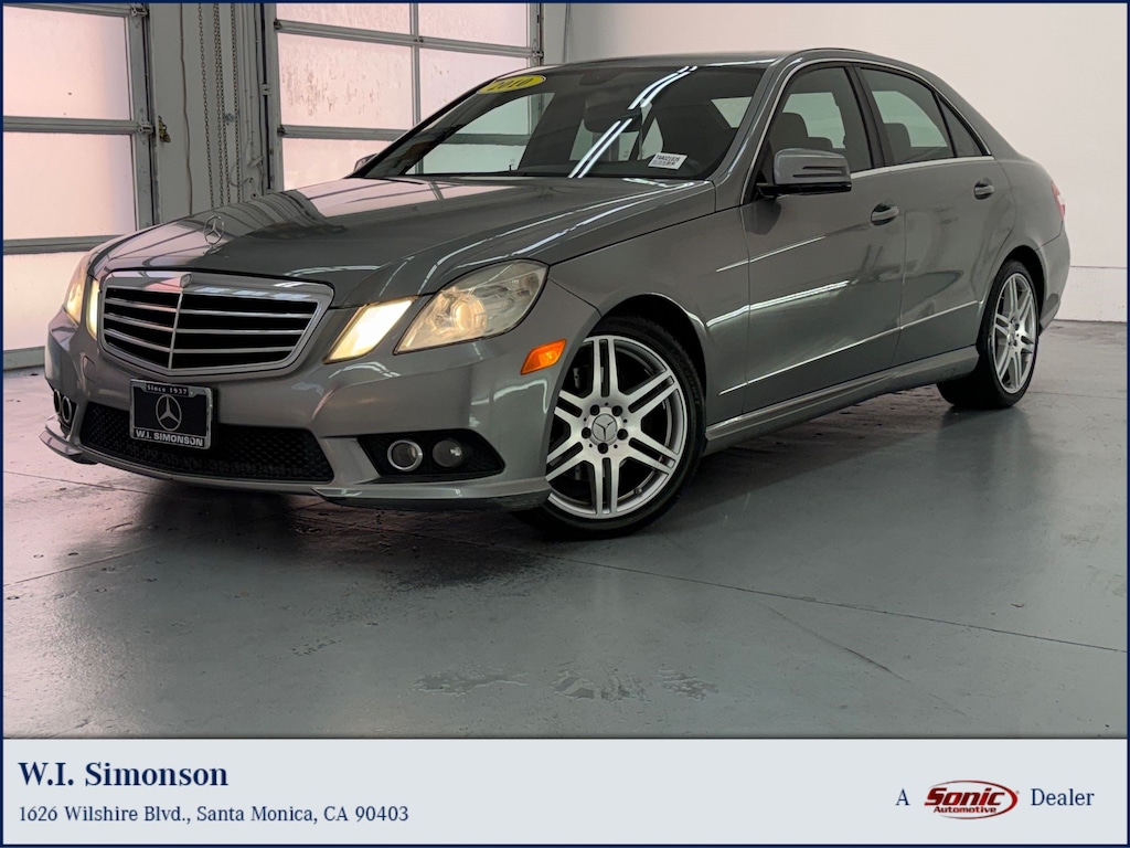 Used 2010 Mercedes-Benz E-Class E 350 Luxury Sedan