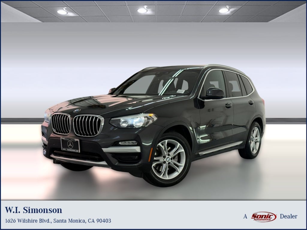 Used 2019 BMW X3 sDrive30i SUV