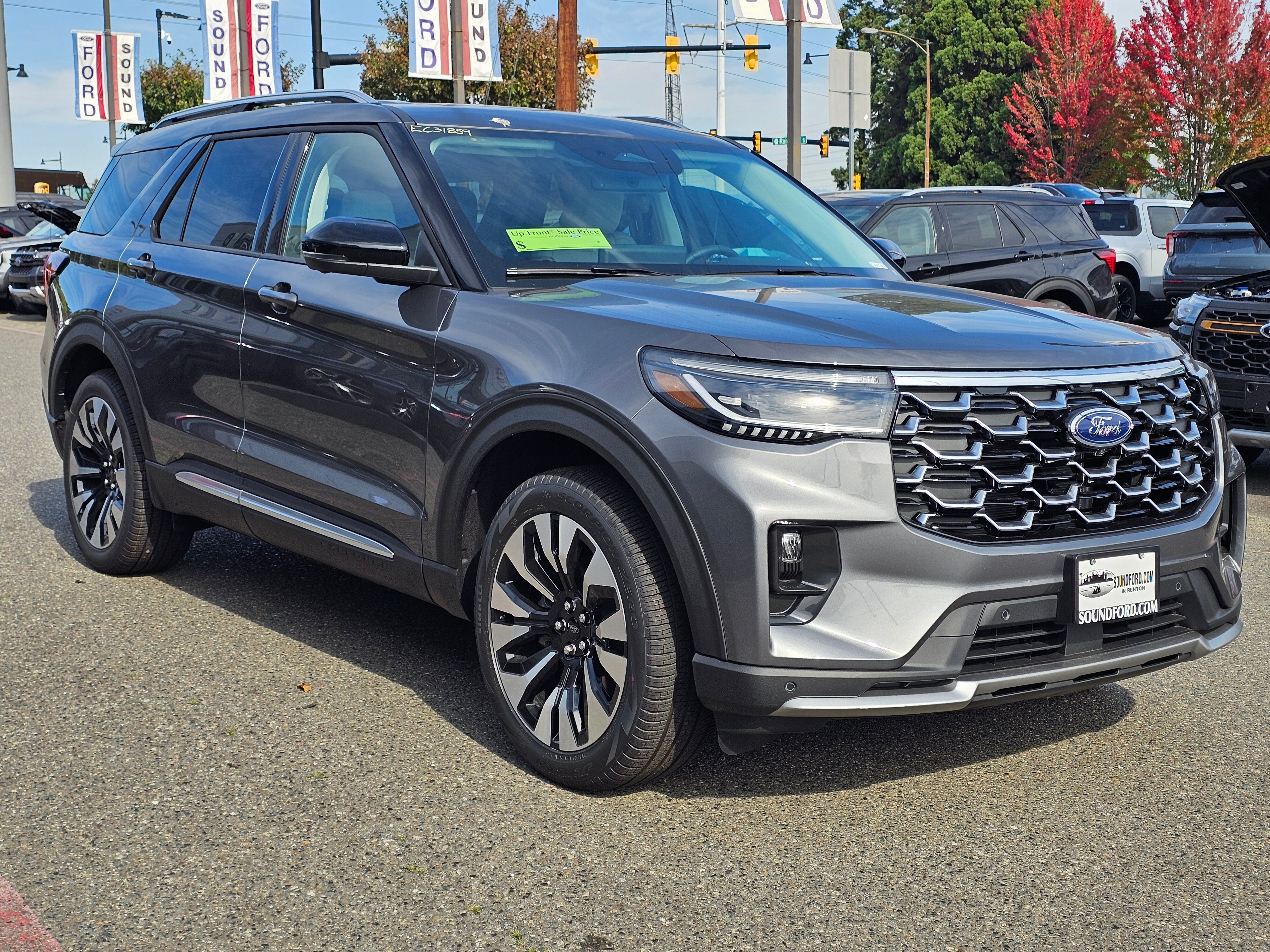 New 2026 Ford Explorer Platinum UT