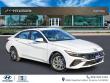 New 2026 Hyundai Elantra Hybrid Blue Sedan