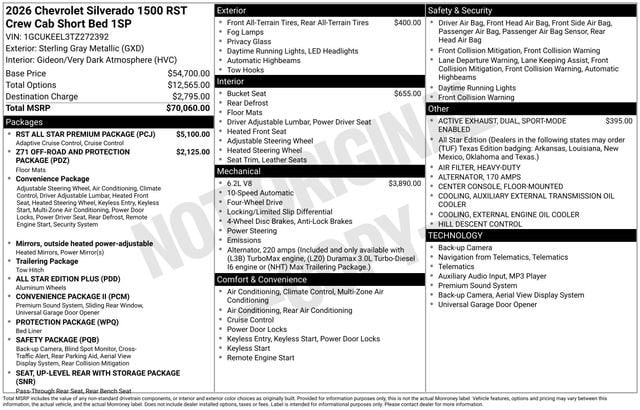 2026 Chevrolet Silverado 1500 RST - Photo 50