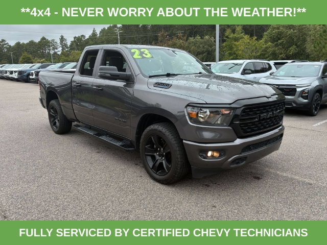 Used 2023 Ram 1500 Big Horn Quad Cab 4x4 64 Box Truck