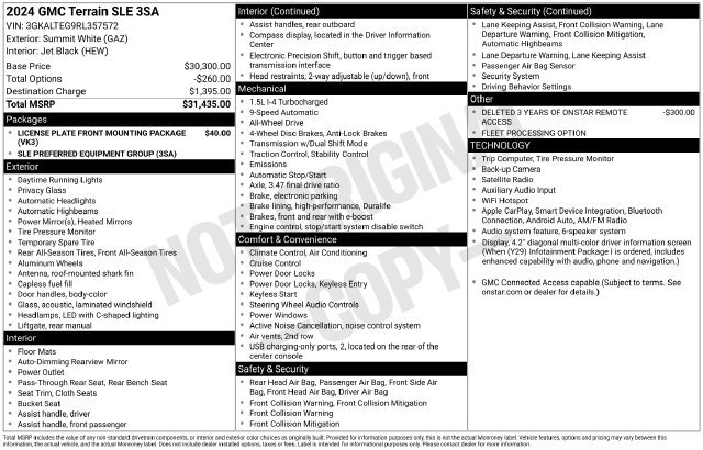 Used 2024 GMC Terrain SLE SUV