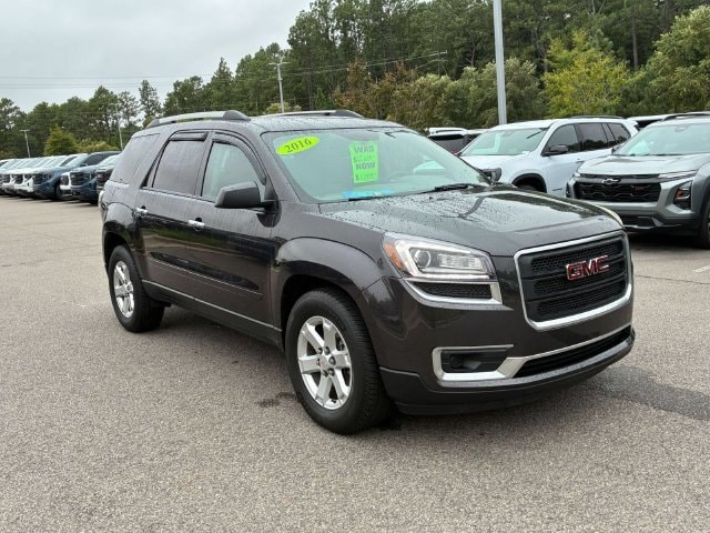 Used 2016 GMC Acadia SLE-2 with VIN 1GKKRPKD0GJ128688 for sale in Southern Pines, NC
