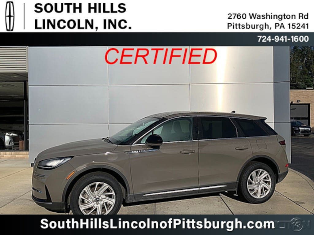 Certified 2025 Lincoln Corsair Premiere I SUV