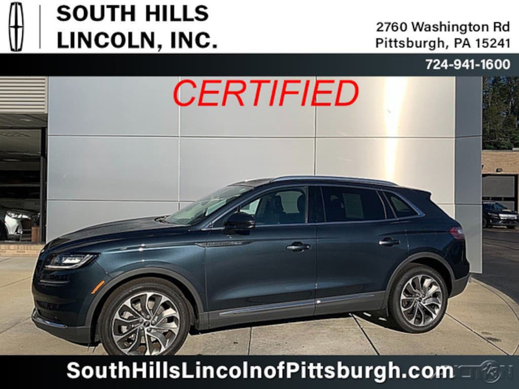 Certified 2023 Lincoln Nautilus Reserve SUV