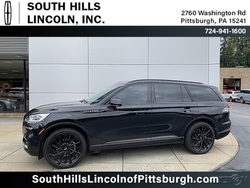 Certified 2023 Lincoln Aviator Black Label SUV