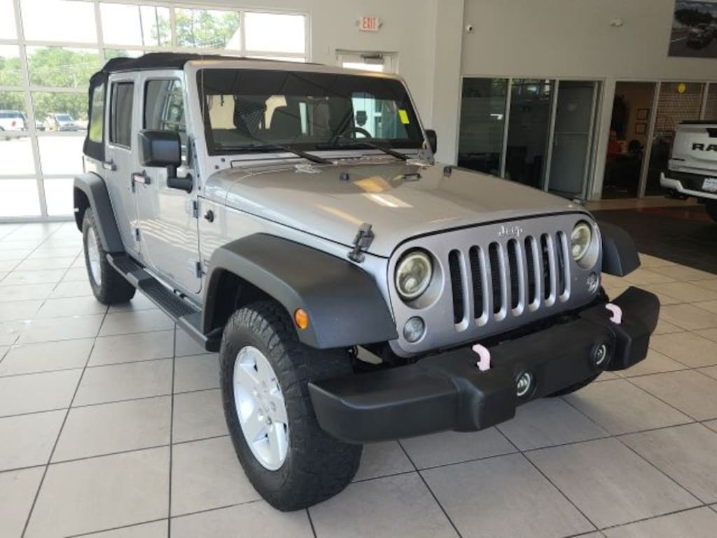 Certified 2018 Jeep Wrangler JK Unlimited Sport SUV