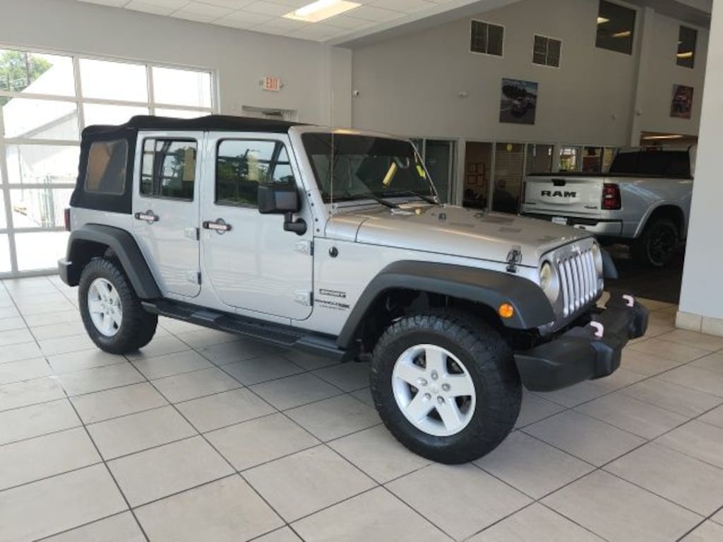 Certified 2018 Jeep Wrangler JK Unlimited Sport SUV