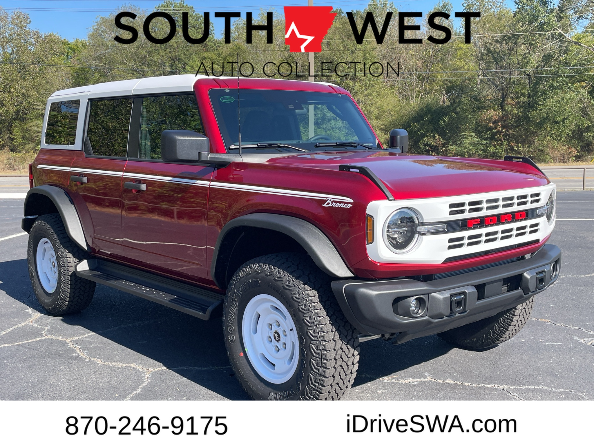 New 2026 Ford Bronco Heritage Edition Sport Utility