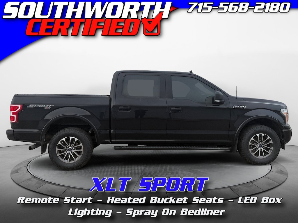 Used 2019 Ford F-150 XLT Truck SuperCrew Cab