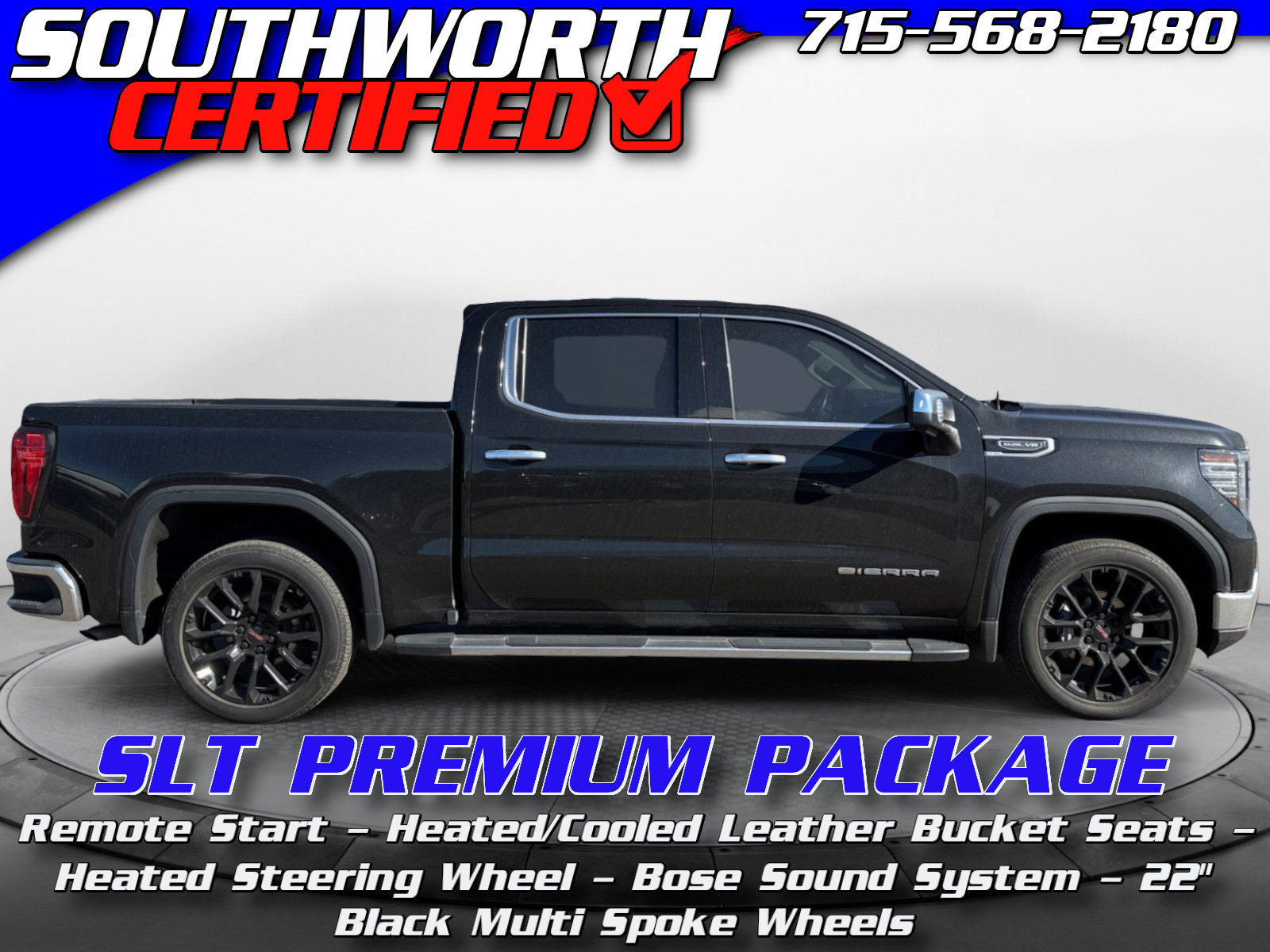 Used 2023 GMC Sierra 1500 SLT Truck Crew Cab