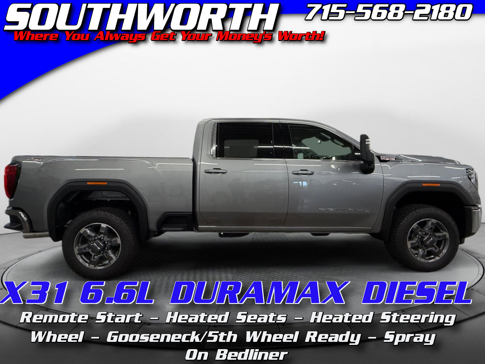 New 2026 GMC Sierra 2500 HD SLE Truck