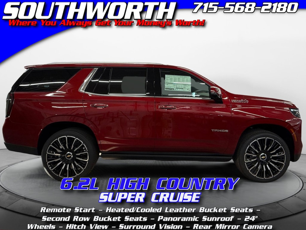 New 2026 Chevrolet Tahoe High Country SUV