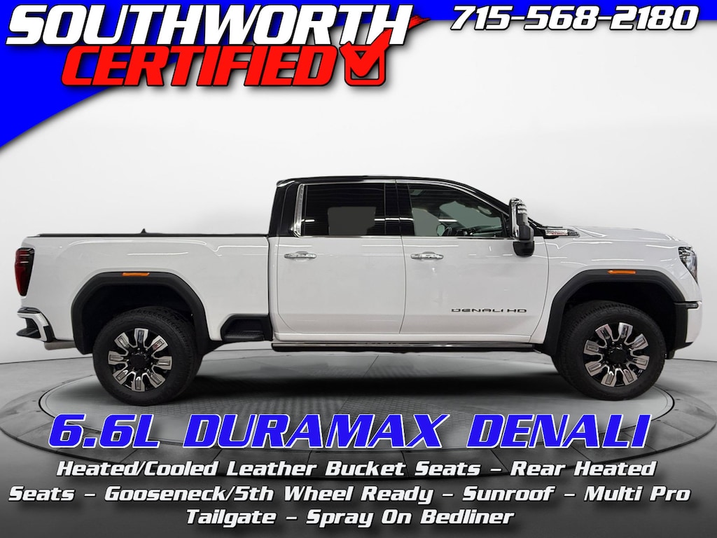 Used 2024 GMC Sierra 2500HD Denali Truck Crew Cab