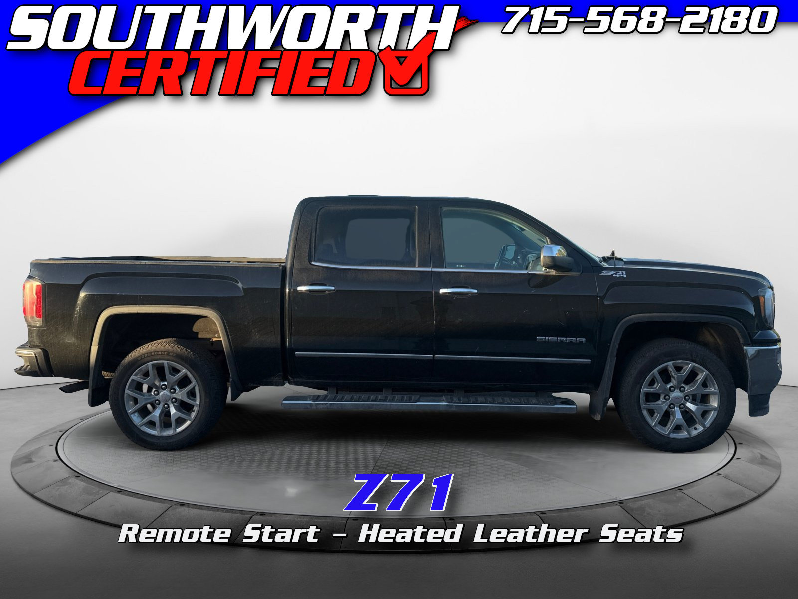Used 2017 GMC Sierra 1500 SLT Truck Crew Cab