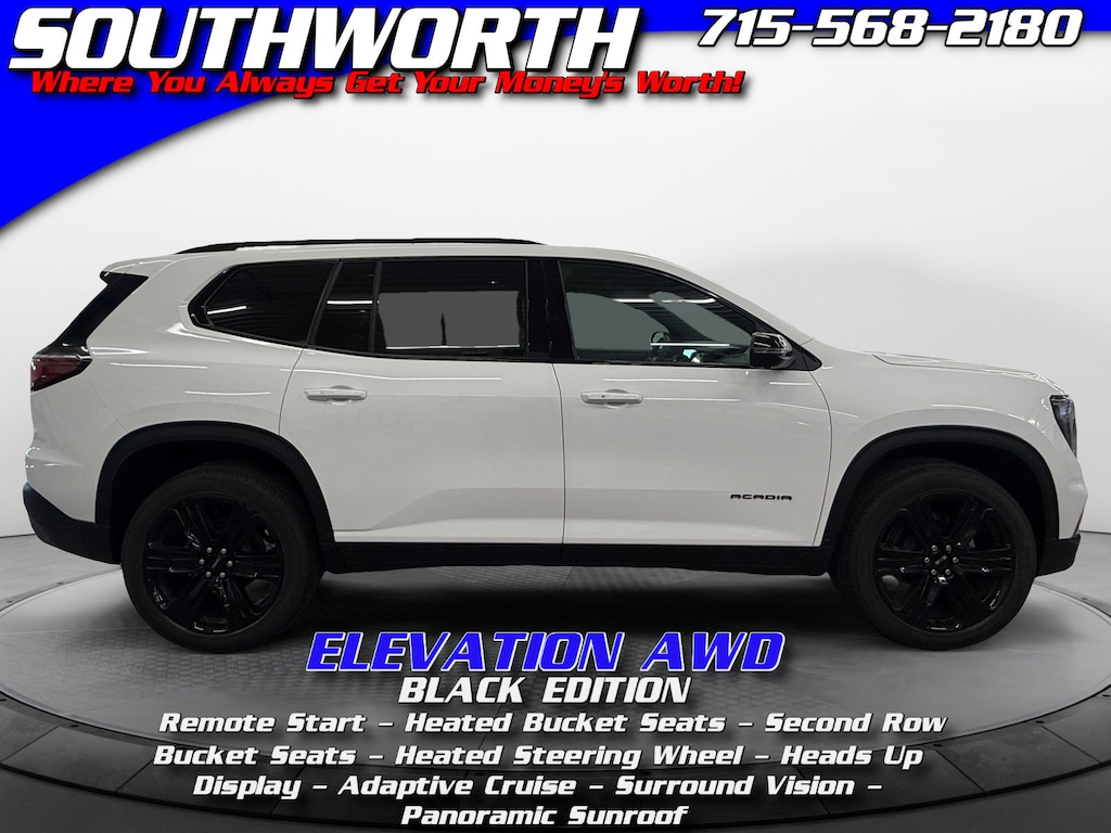 New 2027 GMC Acadia Elevation SUV