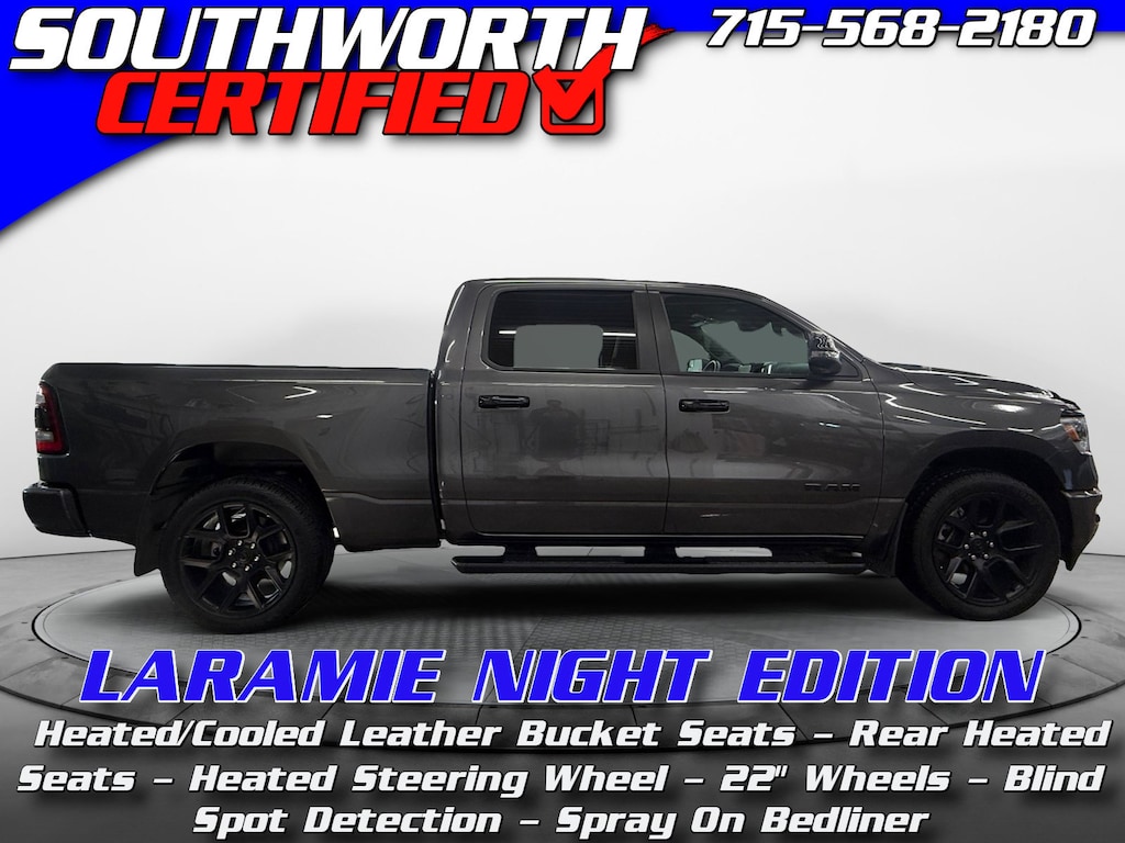 Used 2024 Ram 1500 Laramie Truck Crew Cab