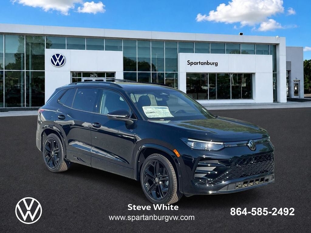 New 2026 Volkswagen Tiguan 2.0T SE R-Line Black