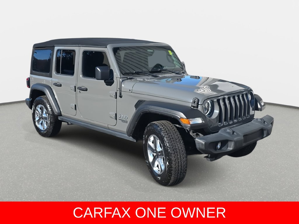 Certified 2019 Jeep Wrangler Unlimited Sport 4x4 SUV
