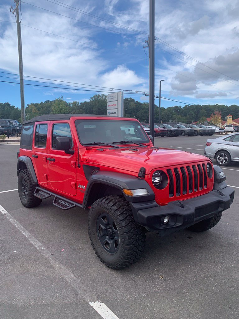 Used 2018 Jeep Wrangler Unlimited Sport 4x4 SUV