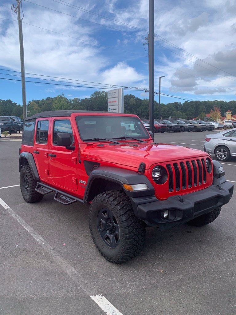 Used 2018 Jeep Wrangler Unlimited Sport 4x4 SUV