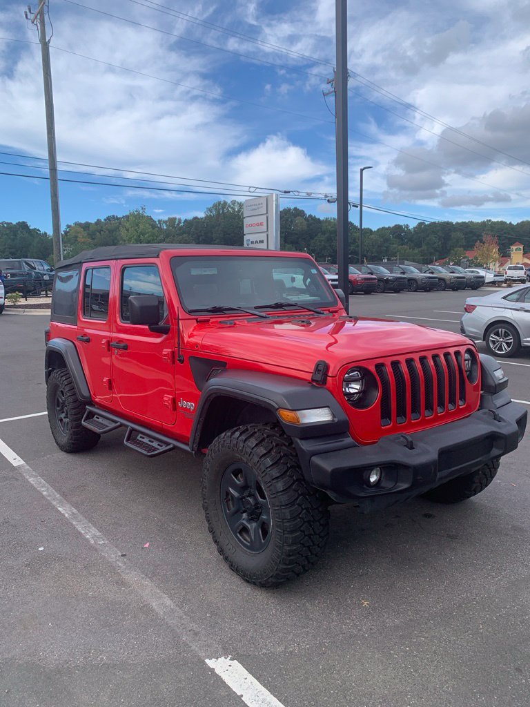 Used 2018 Jeep Wrangler Unlimited Sport 4x4 SUV