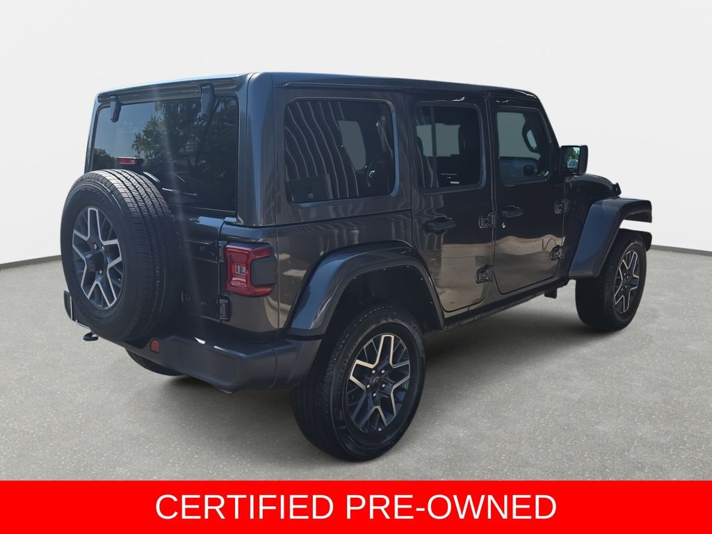 Certified 2025 Jeep Wrangler Sahara SUV