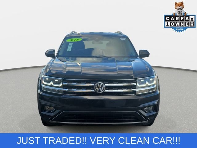 Used 2019 Volkswagen Atlas SE w/Tech with VIN 1V2WP2CAXKC576796 for sale in Goldsboro, NC