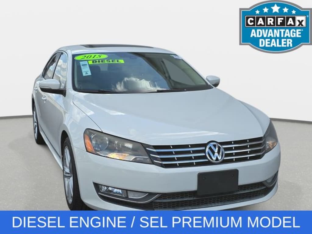 Used 2015 Volkswagen Passat TDI SEL Premium Sedan