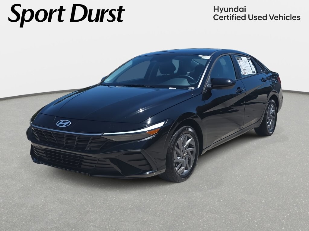 Used 2026 Hyundai Elantra Hybrid Blue Sedan