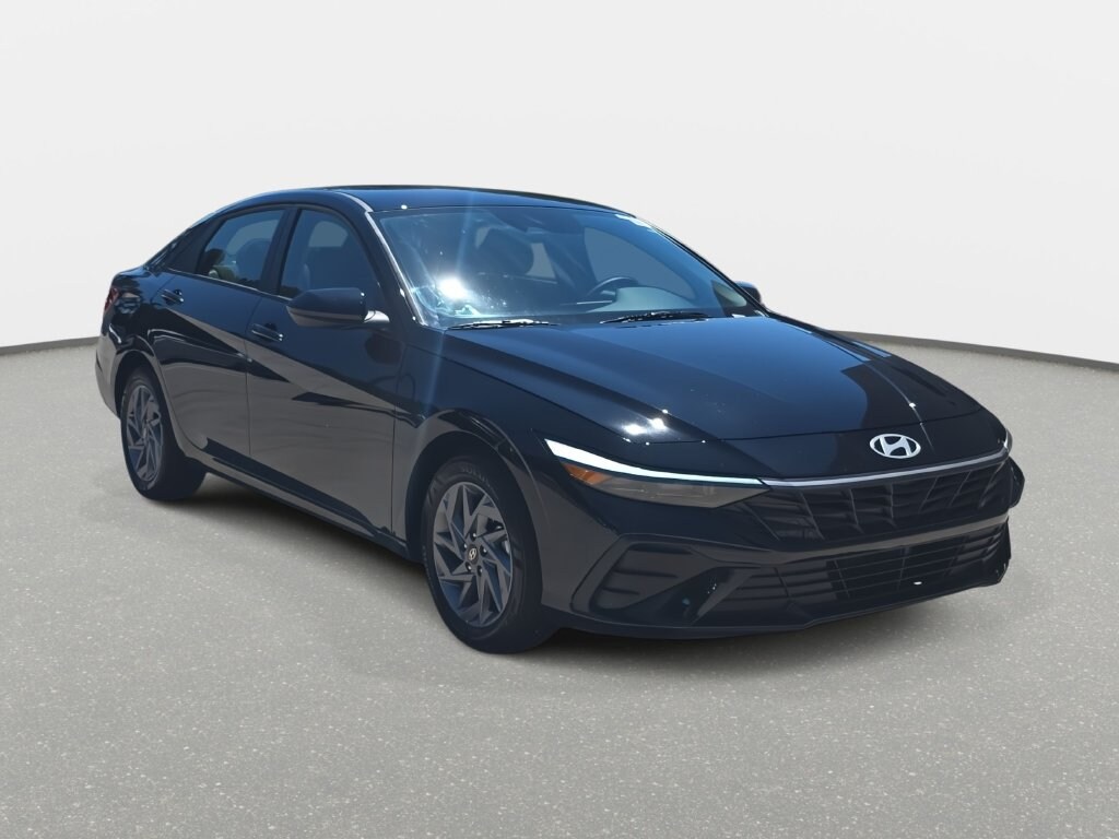 Used 2026 Hyundai Elantra Hybrid Blue Sedan