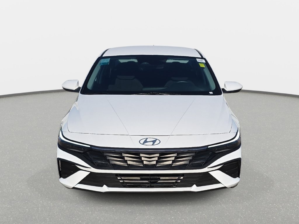 Used 2025 Hyundai Elantra Hybrid Blue Sedan