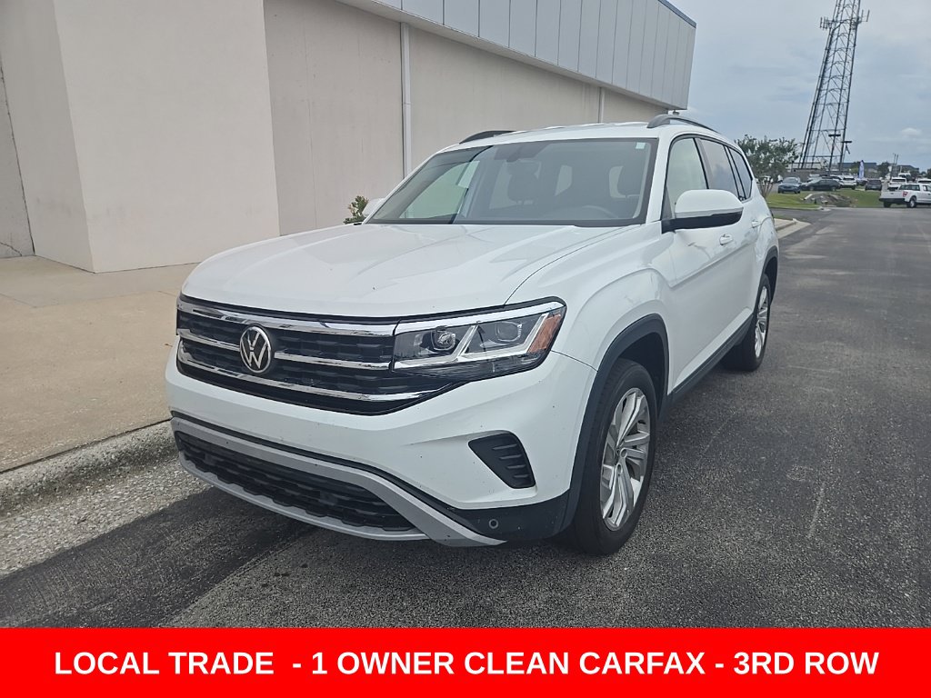 Used 2021 Volkswagen Atlas 3.6L V6 SE w/Technology 4MOTION SUV