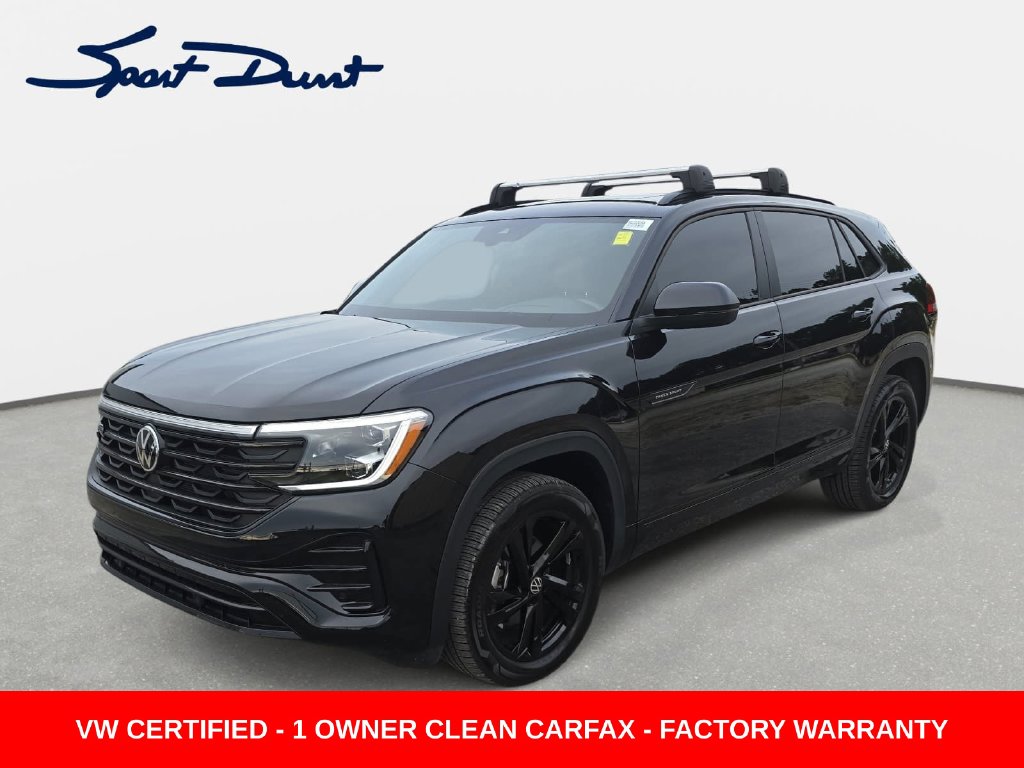 Certified 2026 Volkswagen Atlas Cross Sport SEL R-Line Black SUV