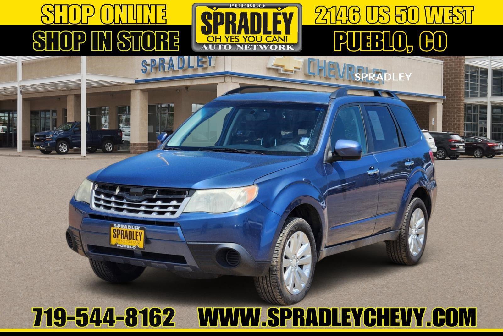 Buy a 2012 Subaru Forester 2.5X Premium w/All-Weather Pkg SUV For Sale in Pueblo
