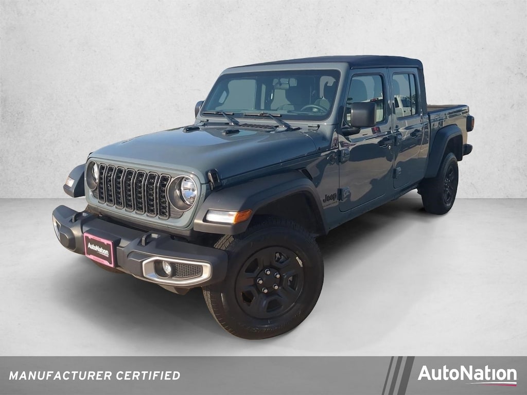 Certified 2025 Jeep Gladiator Sport Crew Cab Pickup