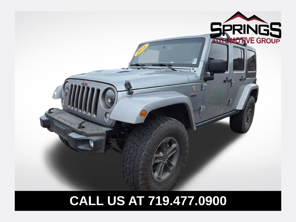Used 2016 Jeep Wrangler Unlimited Sahara SUV