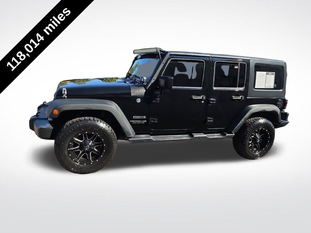 Used 2017 Jeep Wrangler Unlimited Sport SUV