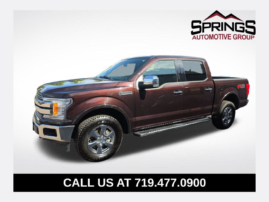 Used 2018 Ford F-150 Lariat Truck SuperCrew Cab