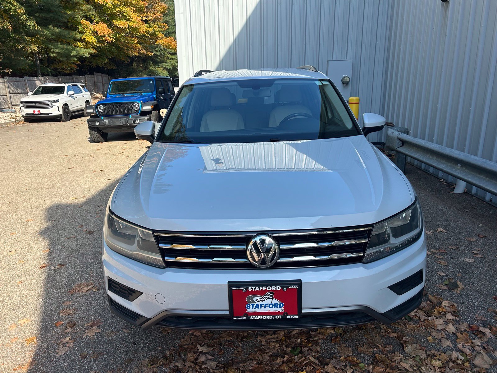 Used 2018 Volkswagen Tiguan SE with VIN 3VV2B7AX3JM094852 for sale in Union, CT