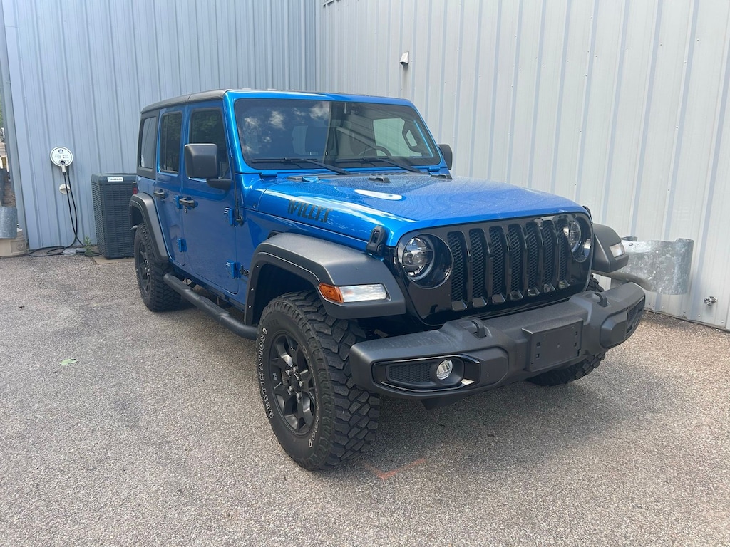 Used 2022 Jeep Wrangler Unlimited Willys SUV