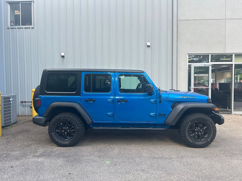 Used 2022 Jeep Wrangler Unlimited Willys SUV