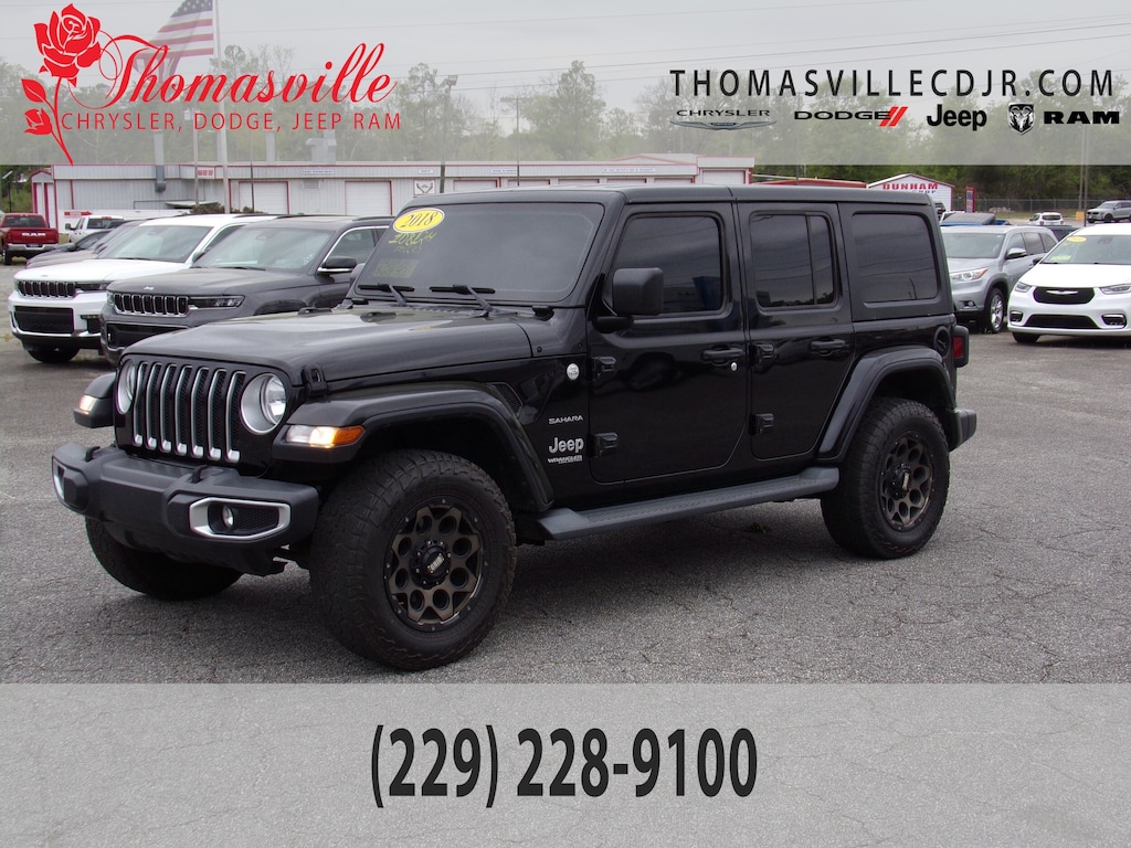 Used 2018 Jeep Wrangler Sahara 4WD Sahara